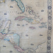 Load image into Gallery viewer, 1852 Monk’s New American Map Exhibiting the Larger Portion of North America, Embracing the United States and Territories, Mexico and Central America, Including the West India Islands
