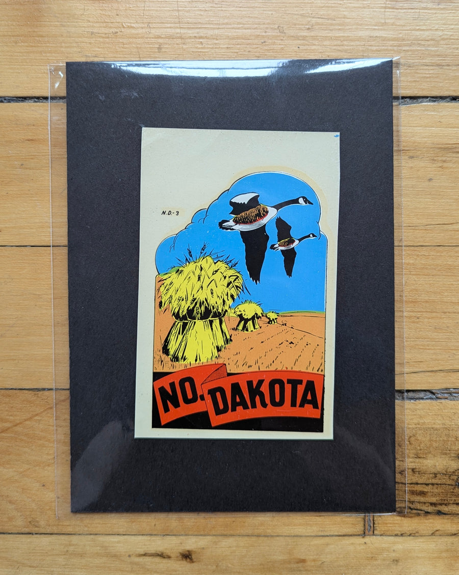1940s - 1950s Travel Decals (Central States) by: the Lindgren Brothers