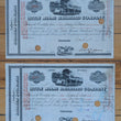 Load image into Gallery viewer, 1916 Little Miami Railroad Company stock certificates
