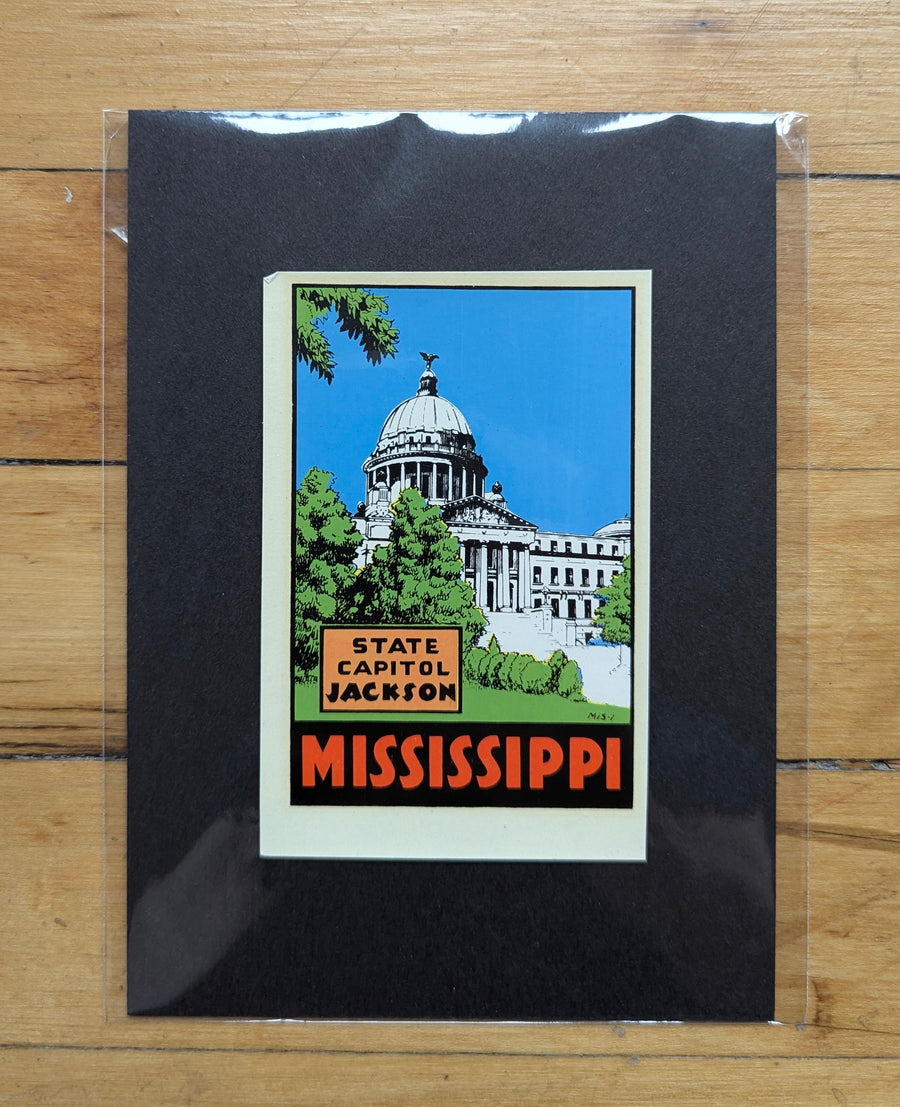 1940s - 1950s Travel Decals (Eastern and Southern States) by: the Lindgren Brothers