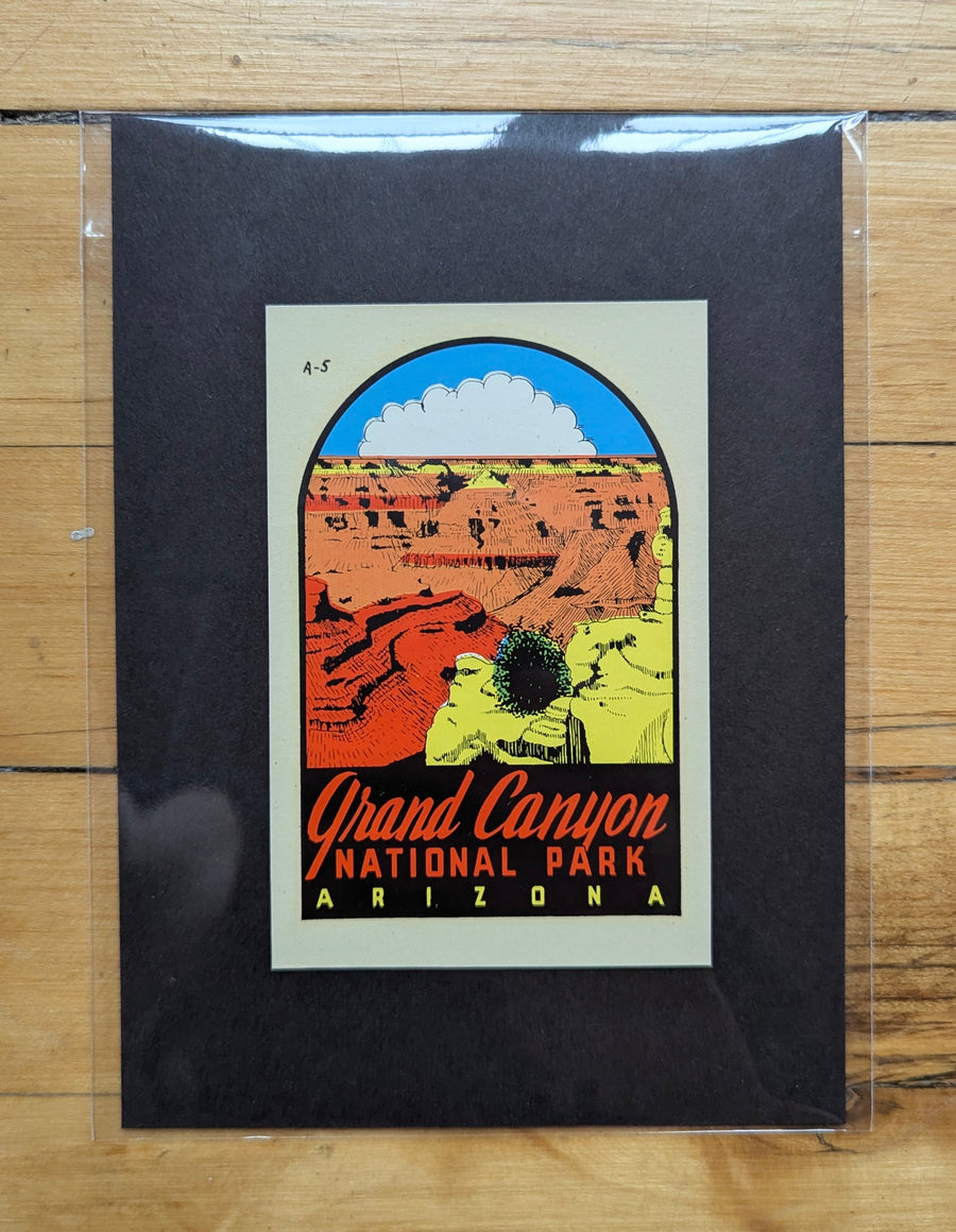 1940s - 1950s Travel Decals (Southwestern States) by: the Lindgren Brothers