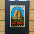 Load image into Gallery viewer, 1940s - 1950s Travel Decals (Rocky Mountains) by: the Lindgren Brothers
