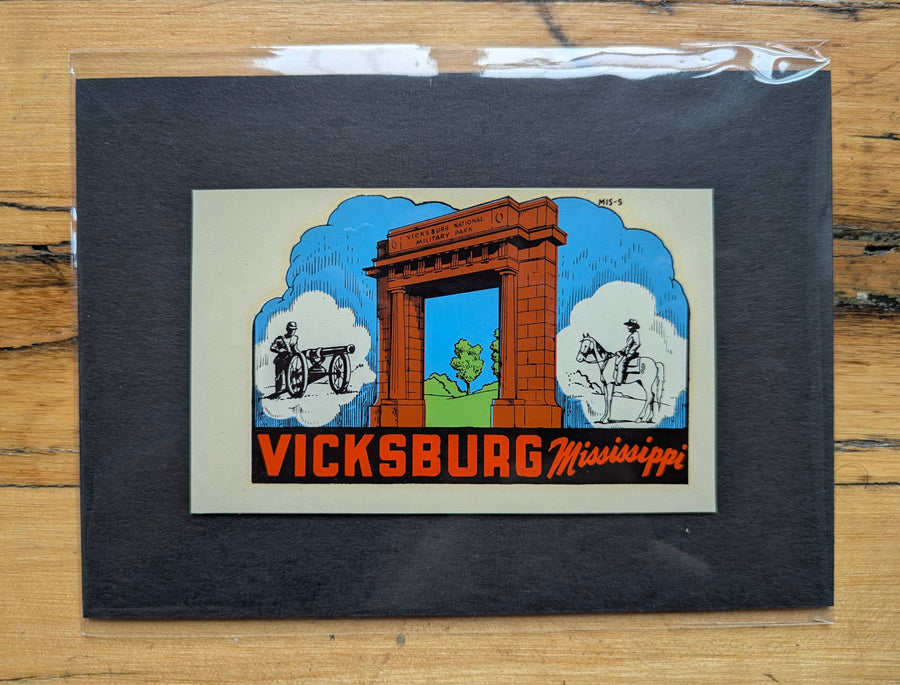 1940s - 1950s Travel Decals (Eastern and Southern States) by: the Lindgren Brothers