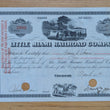 Load image into Gallery viewer, 1916 Little Miami Railroad Company stock certificates
