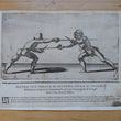Load image into Gallery viewer, 1628 Rapier Prints of Sword-and-Dagger Techniques from Scola, Overo Teatro by Nicoletto Giganti
