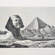 Load image into Gallery viewer, 1880s Pyramids and Sphinxes of Ancient Egypt – Mizraim Chromolithographs
