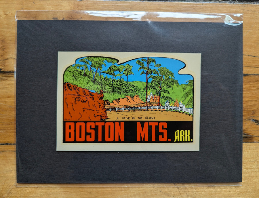 1940s - 1950s Travel Decals (Eastern and Southern States) by: the Lindgren Brothers