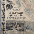 Load image into Gallery viewer, 1863 The New Naval and Military Map of the United States
