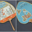 Load image into Gallery viewer, 1950s Air India Hand Fan and Route Map
