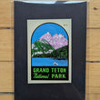 Load image into Gallery viewer, 1940s - 1950s Travel Decals (Rocky Mountains) by: the Lindgren Brothers
