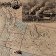 Load image into Gallery viewer, 1863 The New Naval and Military Map of the United States
