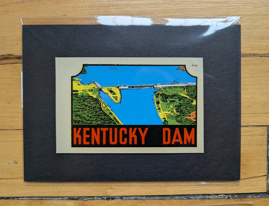 1940s - 1950s Travel Decals (Eastern and Southern States) by: the Lindgren Brothers