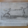 Load image into Gallery viewer, 1628 Rapier Prints of Single-Sword Technique from Scola, Overo Teatro by Nicoletto Giganti

