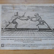 Load image into Gallery viewer, 1628 Rapier Prints of Sword-and-Dagger Techniques from Scola, Overo Teatro by Nicoletto Giganti
