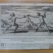 Load image into Gallery viewer, 1628 Rapier Prints of Single-Sword Technique from Scola, Overo Teatro by Nicoletto Giganti
