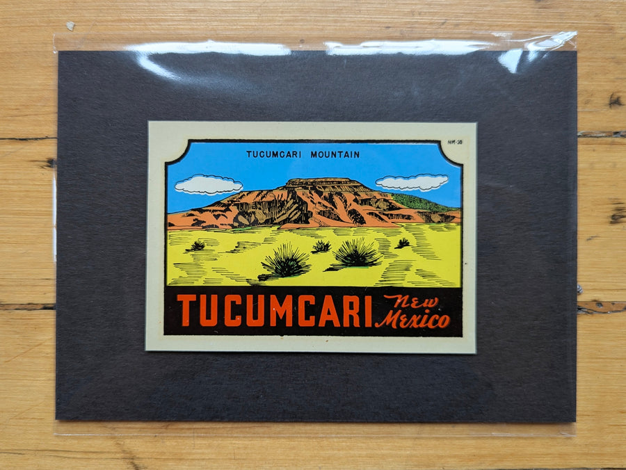 1940s - 1950s Travel Decals (Southwestern States) by: the Lindgren Brothers