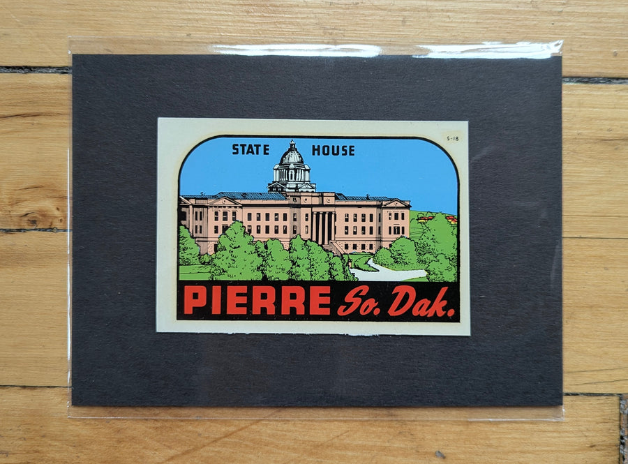 1940s - 1950s Travel Decals (Central States) by: the Lindgren Brothers