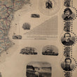 Load image into Gallery viewer, 1863 The New Naval and Military Map of the United States
