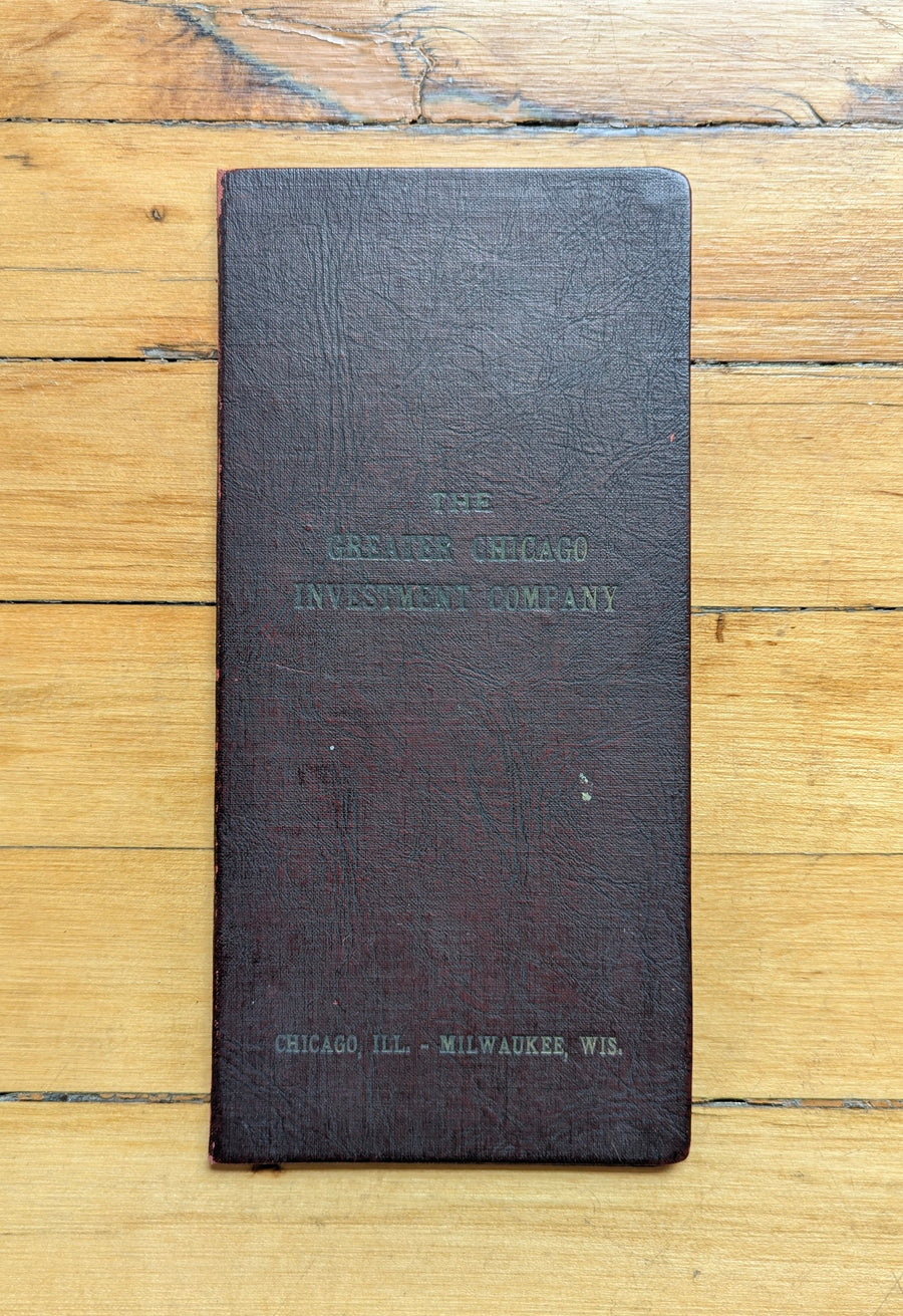1928 The Greater Chicago Investment Company