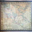 Load image into Gallery viewer, 1852 Monk’s New American Map Exhibiting the Larger Portion of North America, Embracing the United States and Territories, Mexico and Central America, Including the West India Islands
