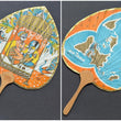 Load image into Gallery viewer, 1950s Air India Hand Fan and Route Map
