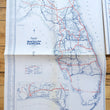 Load image into Gallery viewer, 1928 Langwith's Official Folding Road Map Atlas of the United States and Canada
