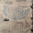 Load image into Gallery viewer, 1863 The New Naval and Military Map of the United States
