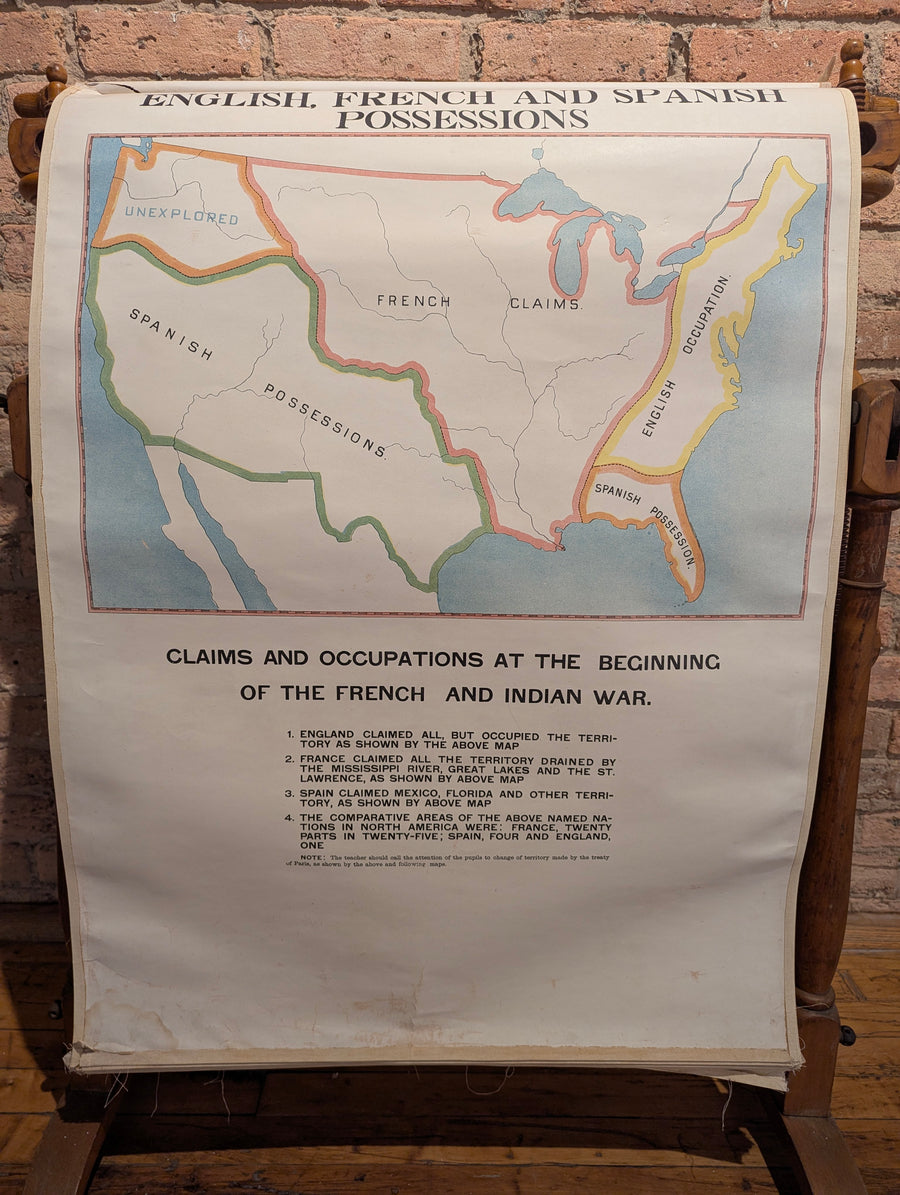 1901 Robertson's Geographic-Historical Series Illustrating the History of America and the United States: From 1492 to the Present Time