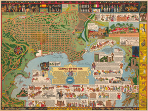 Pictorial Map | Carmel-By-The-Sea By: Joseph Jacinto Mora  Date: 1942 