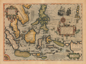 Insulae Indiae Orientalis Praecipuae, in Quibus Moluccae Celeberrimae sunt by: Mercator / Hondius,  1613