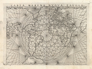 1574 Carta Marina Nuova Tavola