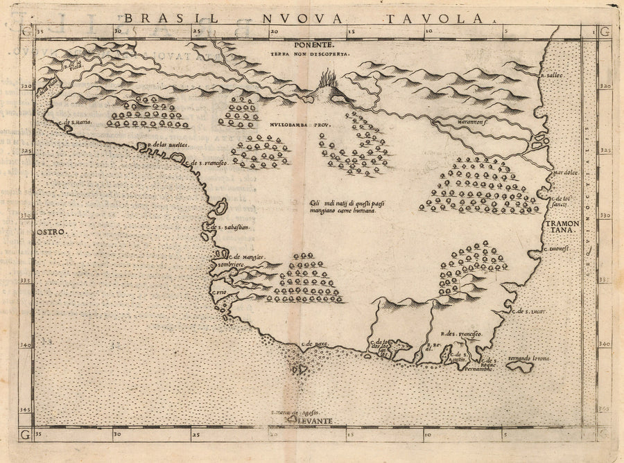 1574 Brasil Nuova Tavola
