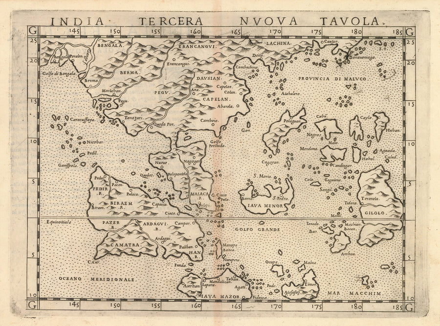1574 India Tercera Nuova Tavola