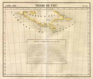 1825 - 1827 Amer. Mer. Terre De Feu. No. 42.
