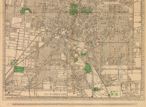 New Finder Map of Greater San Antonio, 1935