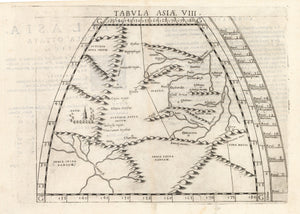 Tabula Asiae VIII by: Girolamo Ruscelli, 1574