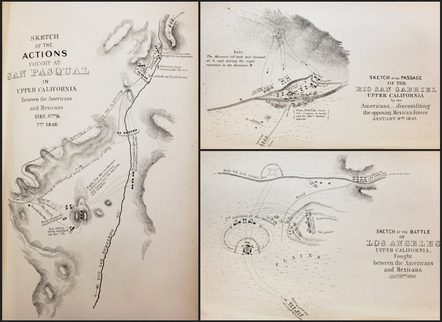 Military Reconnaissance of the Arkansas Rio Del Norte and Rio Gila By W.H. Emory, Lieut. Top. Engrs. By: Joseph Welch & William Hemsley Emory Date: 1847 