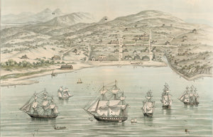 View of San Francisco, Formerly Yerba Buena, In 1846-7 By: Capt. W.F. Swasey / Bosqui Eng. & Printing Company Date: 1884