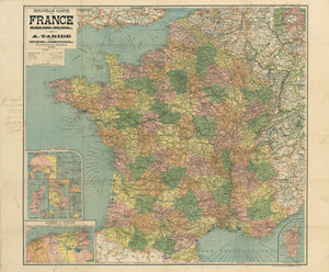 1917 Nouvelle Carte de France & A Soldier’s Things…