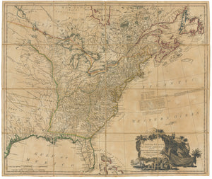 The United States of North America with the British Territories and those of Spain according to the Treaty of 1784 By: William Faden, 1796 - State of Franklin or Franklinia