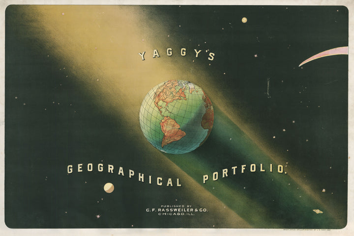 Yaggy's Geographical Portfolio - Title Page, 1893