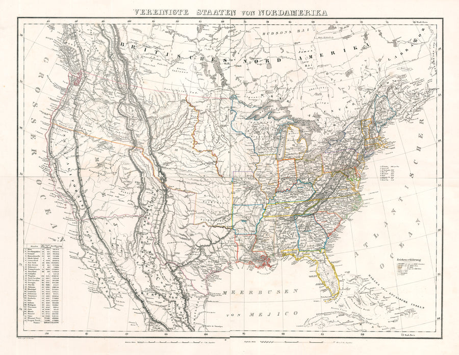 1846 Vereinigte Staaten von Nordamerika