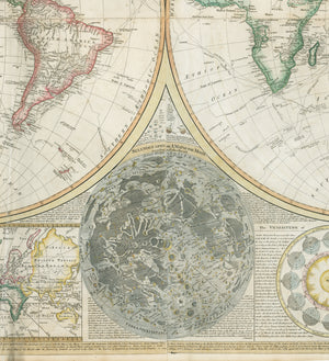 1799 A General Map of the World or Terraqueous Globe