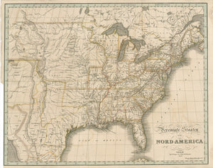 1828 "Vereninigte Staaten von Nord America"