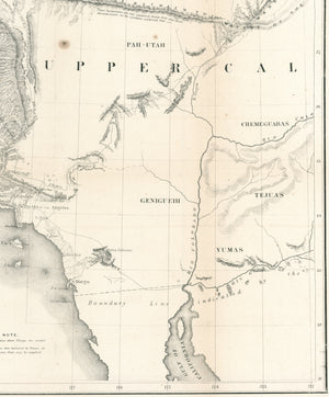 Map of Oregon and Upper California by: Fremont & Preuss, 1848