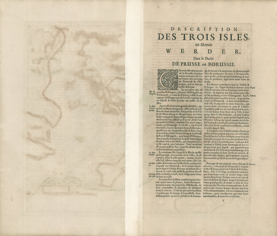 1640 Tractuum Borussiae, circa Gedanum et Elbingam...