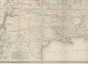 Map of the United States and Territories, Showing the extent of Public Surveys and other Details. Constructed From the Plats and official sources of the General Land Office