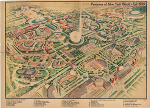 1938 Panorama of New York World’s Fair 1939