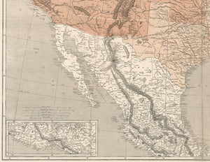 Civil War Era Map of the United States by T. Euling, 1861