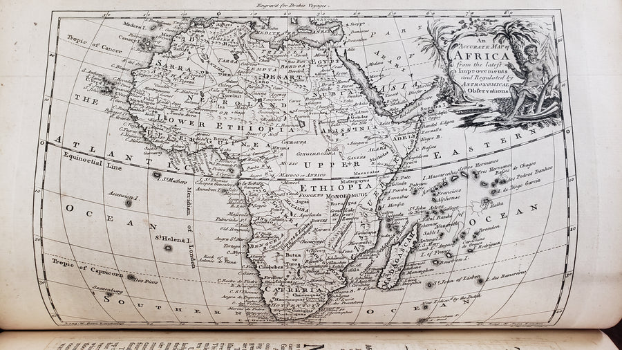 1768 A New Universal Collection of Authentic and Entertaining Voyages and Travels...